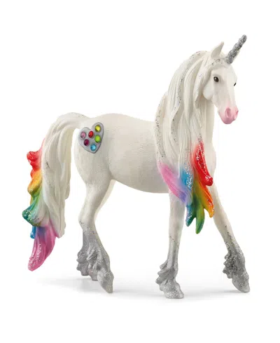 Schleich Bayala Rainbow Love Unicorn Stallion Magical Figurine In Multi