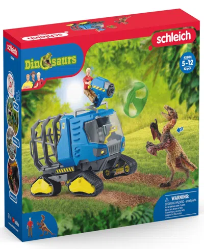 Schleich Dinosaurs Track Vehicle Playset In Multi