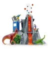 Schleich Dinosaurs Volcano Expedition Base Camp Playset In Multi