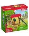 Schleich Farm World Feeding The Forest Animals Playset In Multi