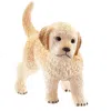 Schleich Farm World Plastic Golden Retriever Puppy Toy Brown & White - Case Of 5