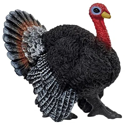 Schleich Farm World Plastic Turkey Toy Multi Color - Pack Of 5