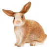 Schleich Farm World Rabbit Toy Plastic Brown & White - Pack Of 5