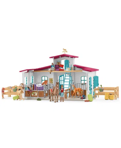 Schleich Horse Club Lakeside Riding Center Playset In Multi