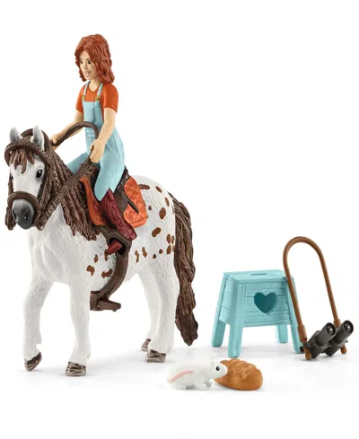 Schleich Horse Club Mia Spotty Figurine Playset In Multi