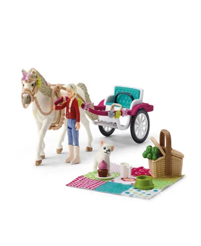 Schleich Horse Club Small Carriage For The Big Horse Show Playset In Multi