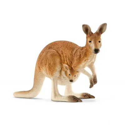 Schleich North America Kangaroo Toy Figure Brown
