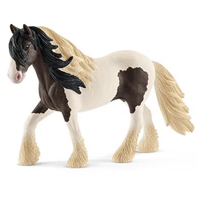 Schleich North America Tinker Stallion Toy Figure Brown & White
