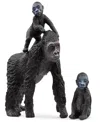 Schleich Wild Life Gorilla Family Jungle Playset In Multi