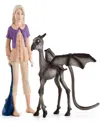 Schleich Wizarding World Of Harry Potter: Luna Lovegood Baby Thestral Figurines In Multi
