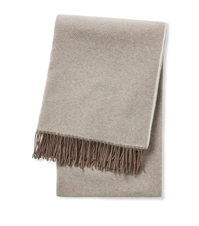 Schlossberg Anouk Plaid Throw In Gray