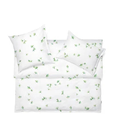 Schlossberg Cotton Aiko King Oxford Pillow Case In White