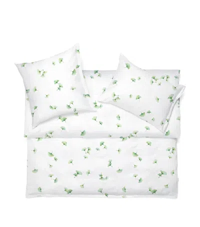 Schlossberg Cotton Aiko Super King Oxford Pillow Case In White
