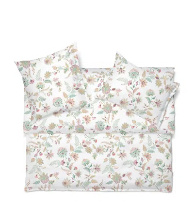 Schlossberg Cotton Ima-noblesse King Duvet Cover In White