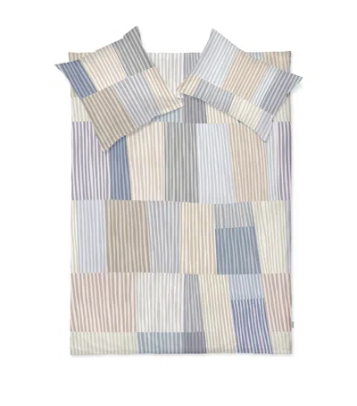 Schlossberg Cotton Melvin Super King Duvet Cover In Sand