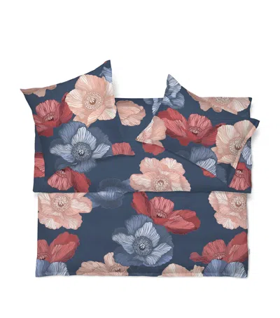 Schlossberg Cotton Mona King Oxford Pillowcase In Blue