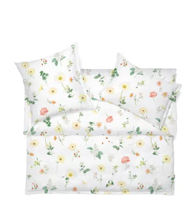 Schlossberg Cotton Sateen Zinnia Flat Sheet