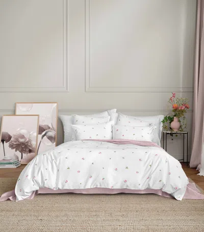 Schlossberg Floral Jeunesse-noblesse Super King Duvet Cover In White