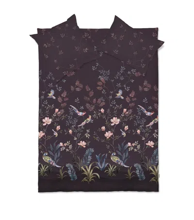 Schlossberg Gaia King Flat Sheet In Purple