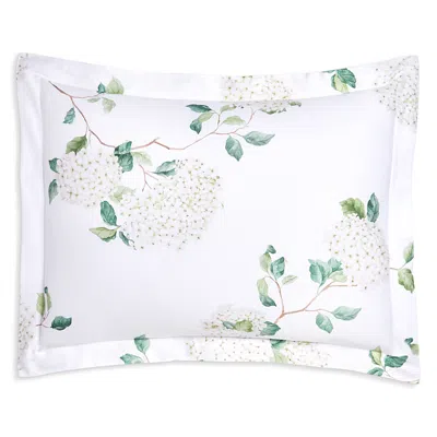 Schlossberg Hortensia Blanc Flanged King Sham In White