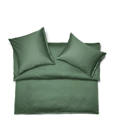 Schlossberg Noblesse Square Pillowcase In Green