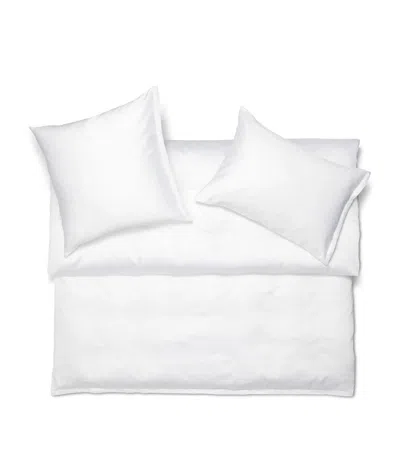 Schlossberg Noblesse Super King Fitted Sheet In White
