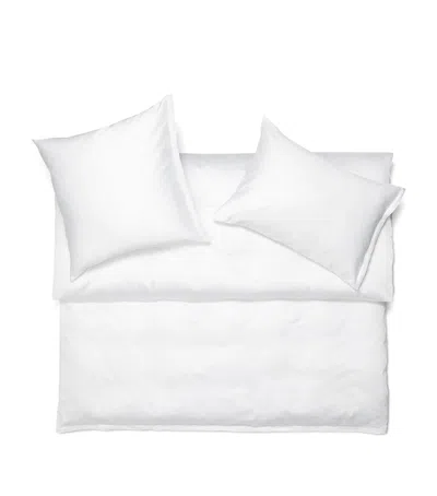 Schlossberg Satin Noblesse Uni King Pillowcase In Green