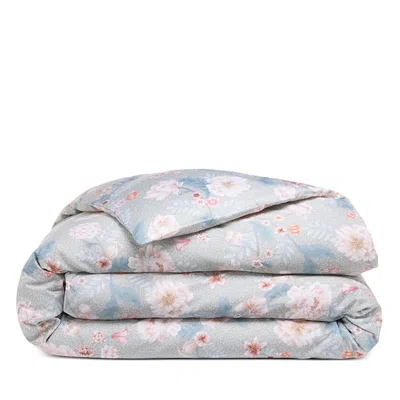 Schlossberg Zelda Vert Sateen Duvet Cover, Queen In Multi