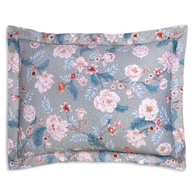 Schlossberg Zelda Vert Sateen King Sham In Blue