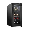 Schmecke 10 Bottle Thermoelectric Wine Cooler In Black