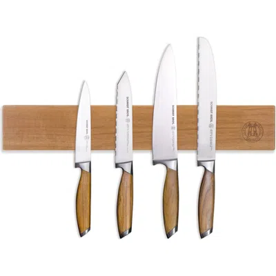 Schmidt Brothers Cutlery Acacia 18 Wall Bar In Brown