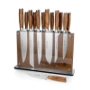 Schmidt Brothers Cutlery Zebra Wood 7-piece Knife Block Set In Brown
