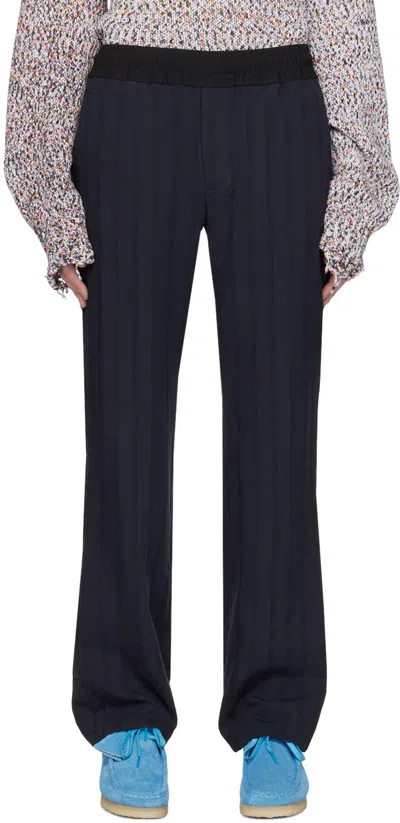 Schnayderman’s Navy Pop Trousers