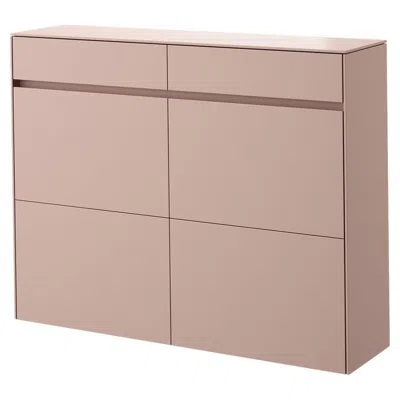 Pre-owned Schönbuch Customizable Schonbuch Cover Shoe Cabinet By Schonbuch Team In Brown