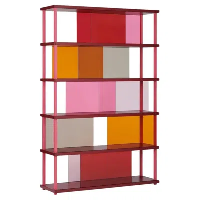Pre-owned Schönbuch Customizable Schonbuch Solid Wood & Glass Cores Shelf By Leandra Eibl In Brown