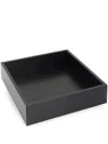 Schönbuch Medium Tally Wood Valet Tray (23.6cm X 20.6cm) In Black