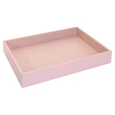 Pre-owned Schönbuch New Schonbuch Dusky Rose Accessories Tally Tray In Stock In Red