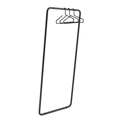 Pre-owned Schönbuch Schonbuch Black Curve Wall- Mounted Coat Rack By Felix Stark