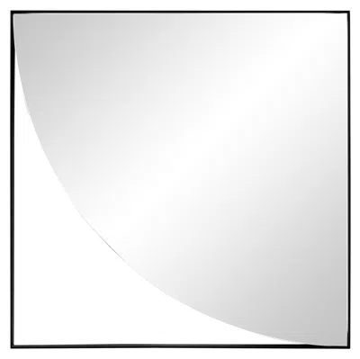 Pre-owned Schönbuch Schonbuch Geo Quater Circle Wall Mirror By Bao-nghi Droste In Gray