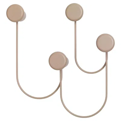 Pre-owned Schönbuch Schonbuch Pina Wall Mounted Coat Rack By Laurent Batisse In Brown