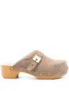Scholl 45mm Pescura Clogs In Neutrals