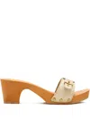 Scholl 65mm Pescura Cameron Sandals In White