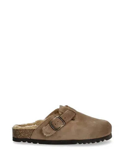 Scholl Fae Mules In Nude