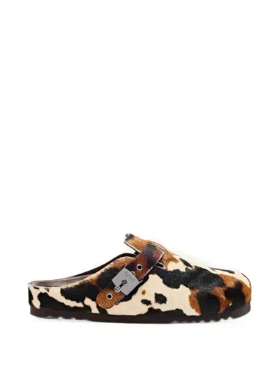 Scholl Grace Cow-print Sneakers In Multi