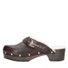 Scholl Iconic Sandals Brown In Marrone Scuri