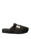 Scholl Iconic Woman Mules & Clogs Black Size 8 Textile Fibers In Black