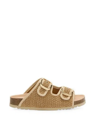 Scholl Noelle Buckle-fastening Sandals In Neutral
