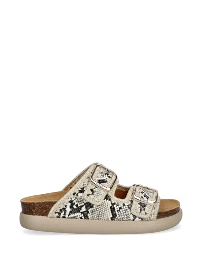 Scholl Noellle Buckle Sandals In Multi