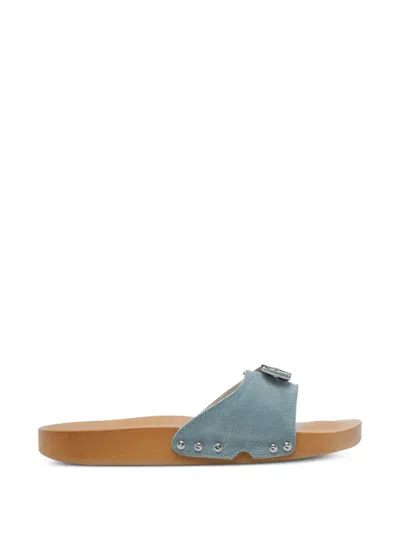 Scholl Pescura Buckle-fastening Sandals In Blue