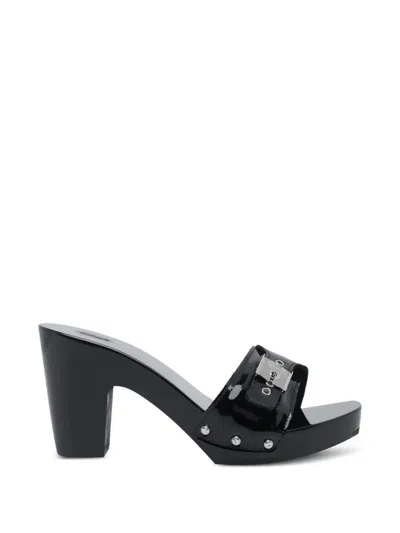 Scholl Pescura Cameron Buckle-detail Sandals In Black